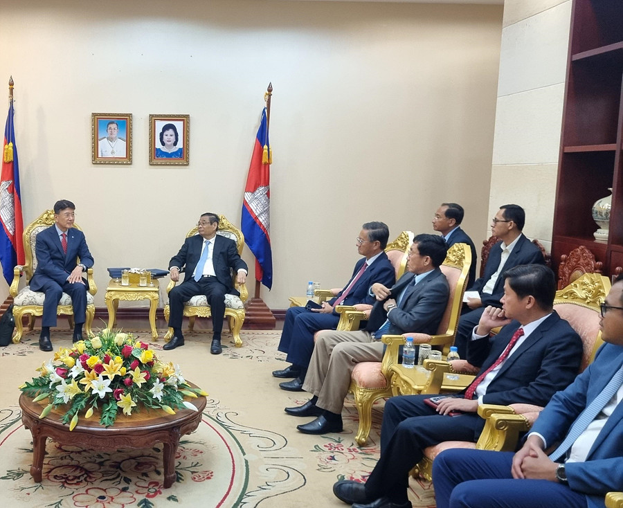 President Choi's Strategic Meeting with Cambodia's Government Officials